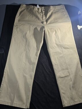 Carhartt Tan Straight-Leg Work Chinos